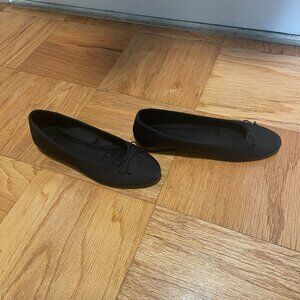H&M black flats US 7.5 EU 38